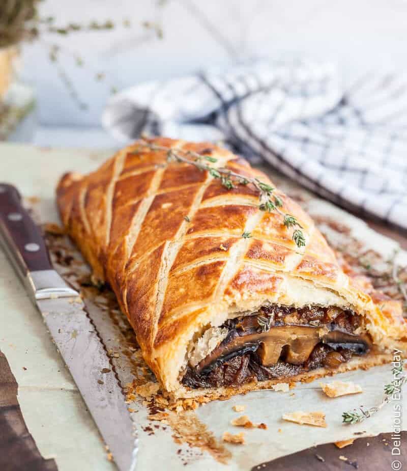 Vegan Mushroom Wellington recipe