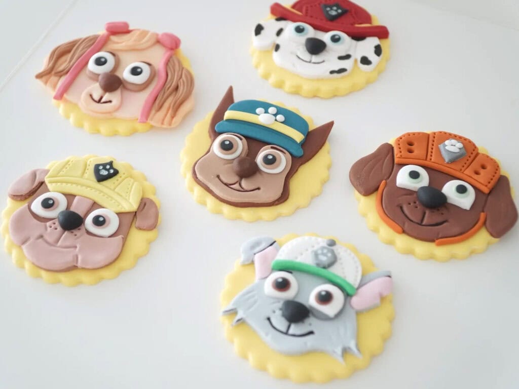 Fondant Patrol Dogs