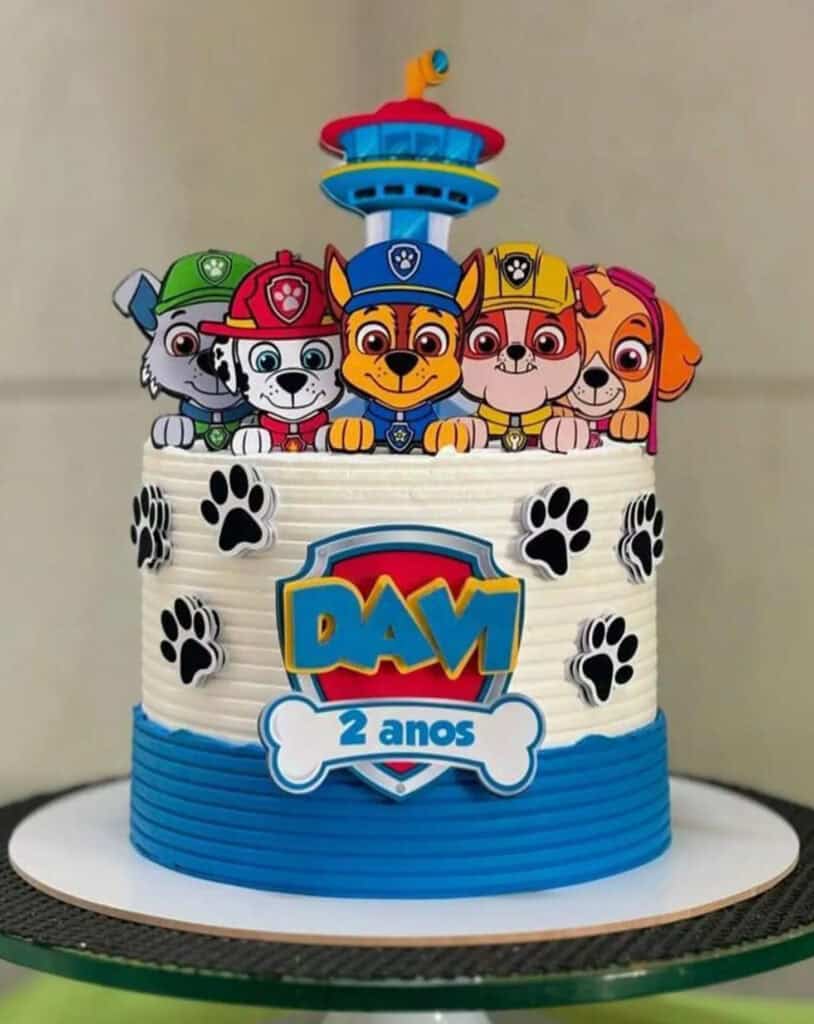 Paw Patrol Cake Topper