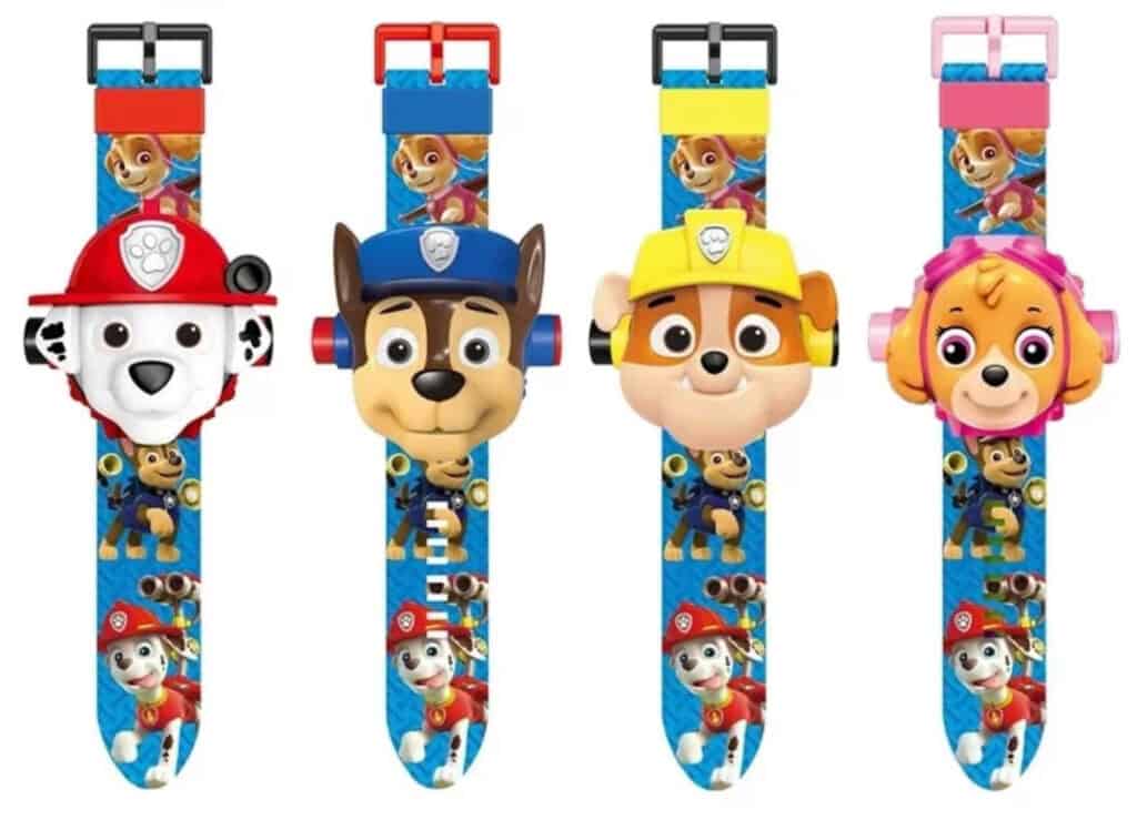 Paw Patrol Characters Projector Wrist Watches