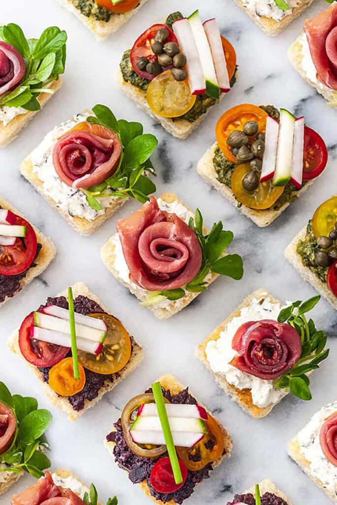 Spring Canapés