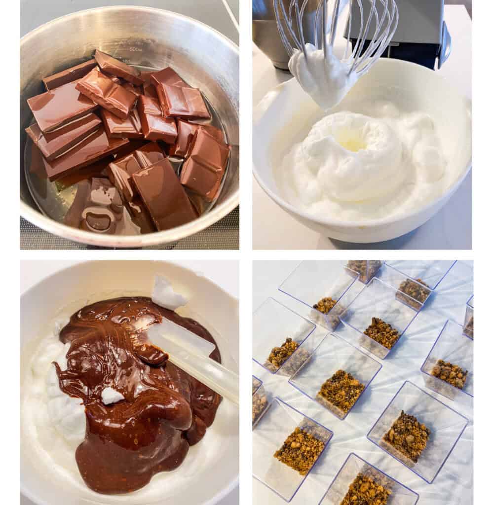 Chocolate Mousse Steps