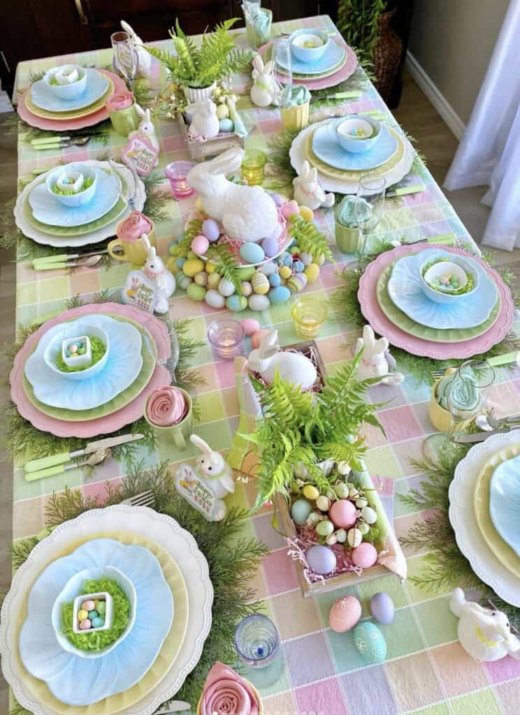 Colorful Tablescape