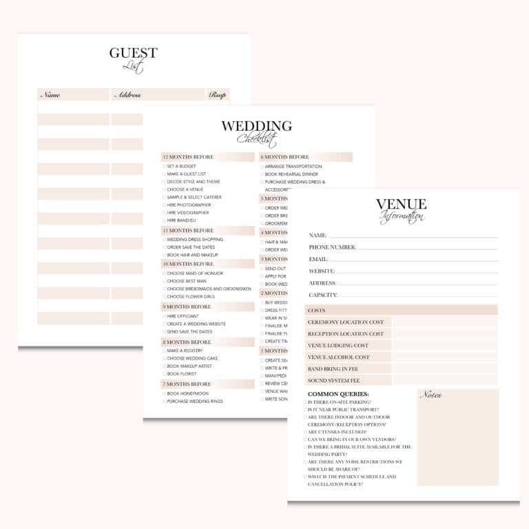 The Free Wedding Planning Starter Kit That Keeps You Out of Overwhelm