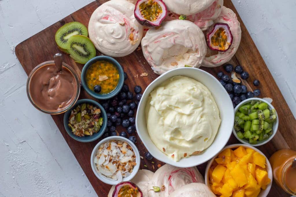 pavlova grazing platter