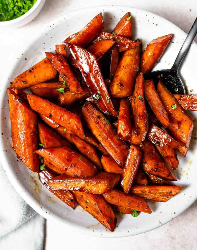 Balsamic Roasted Carrots