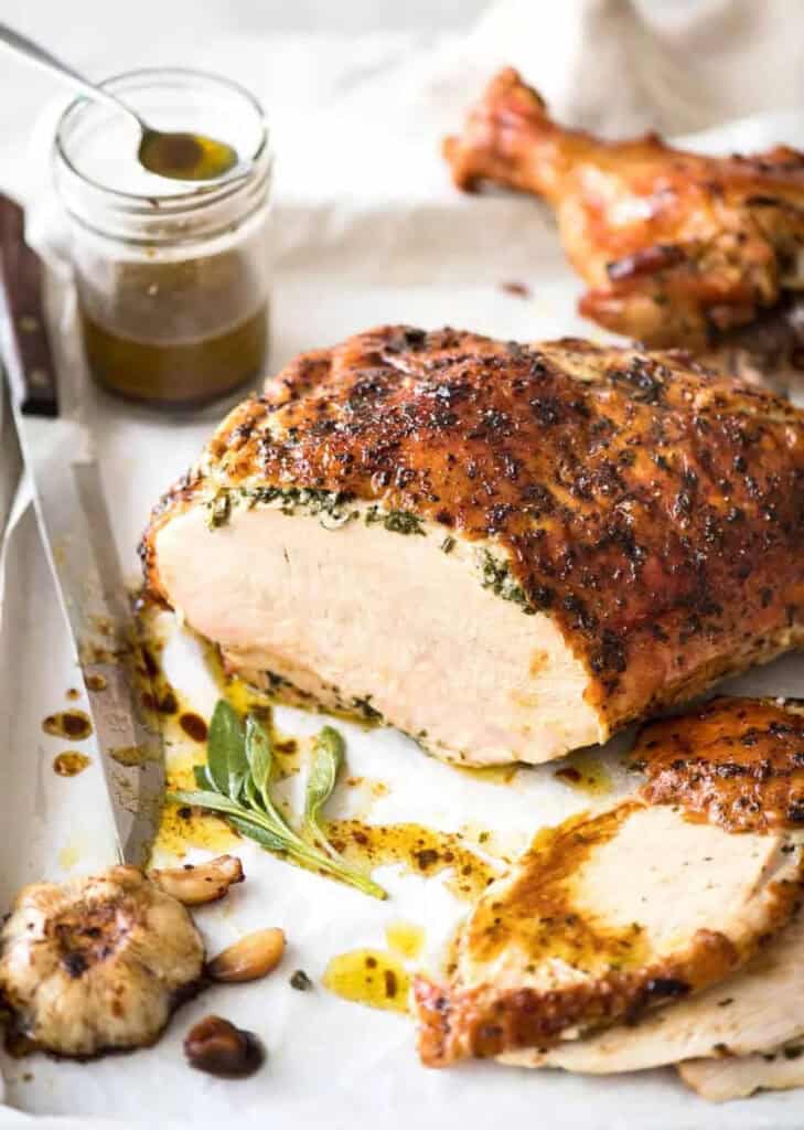 Herb Butter Turkey Breast