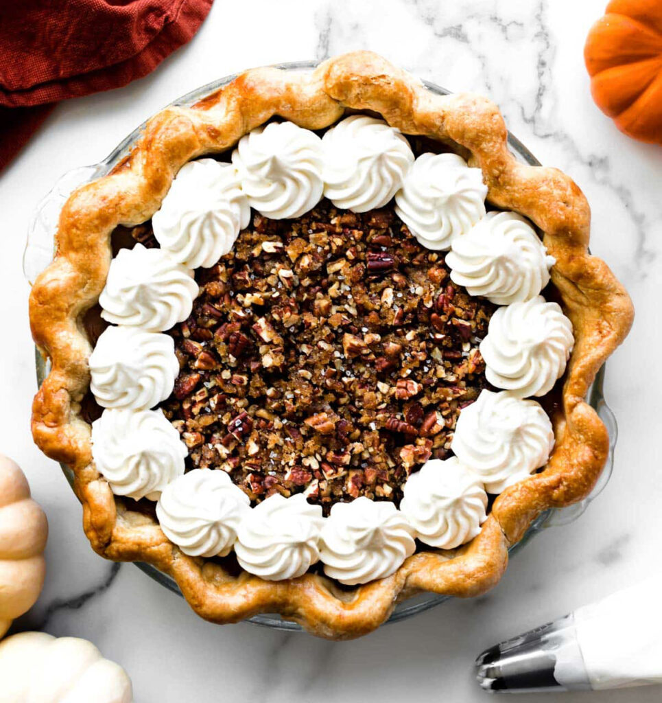 Pumpkin Praline Pie