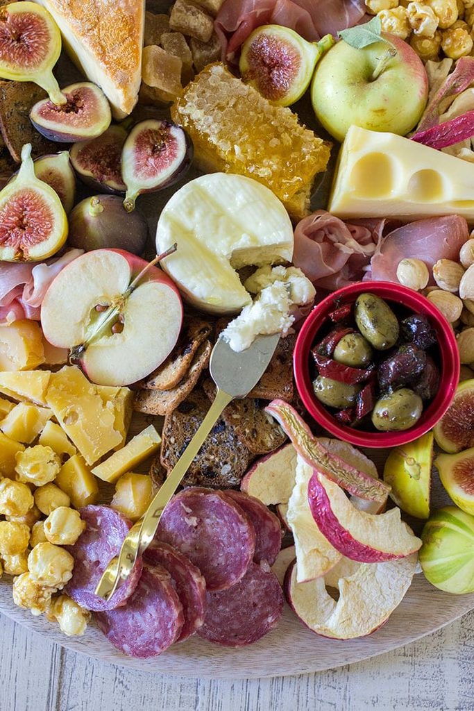 Harvest Apple and Brie Board
