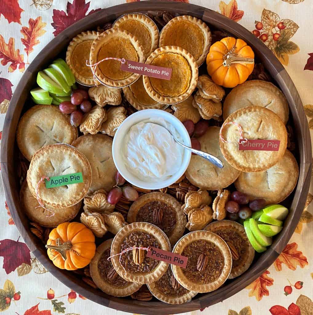 Mini Pie Dessert Board