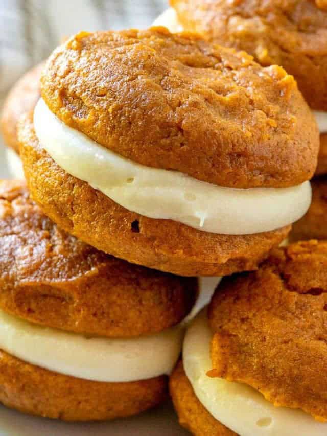 Pumpkin Whoopie Pies recipe