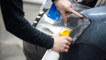 Headlight restoration service for improved vehicle safety and appearance.