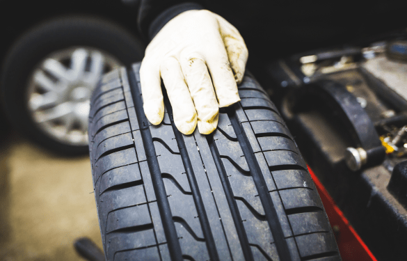 Tire inspection and maintenance at Tatlow Tire in 2024. Expert service for safe driving and optimal.