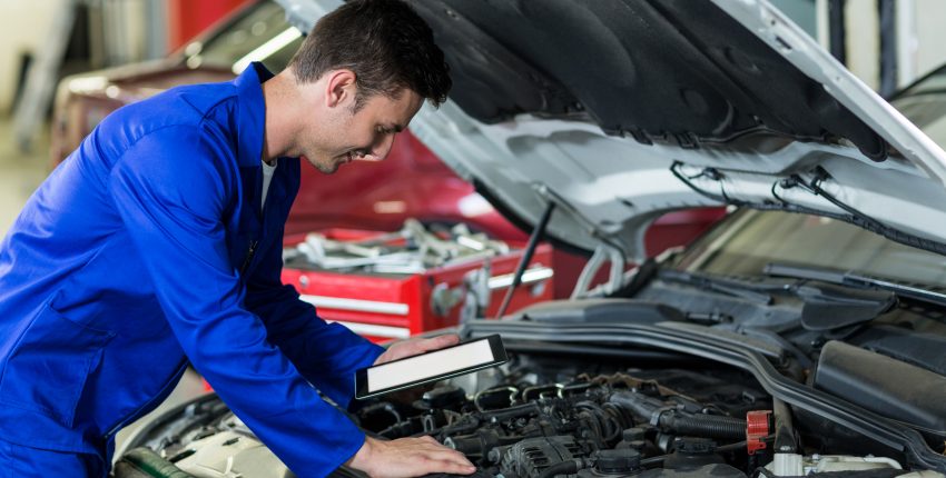 Auto tune-up service for vehicle maintenance.