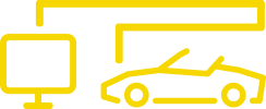 Modern car diagnostic and reprogramming equipment at Techline Motors.