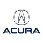 Techline Motors Acura dealership with service bay and signage.
