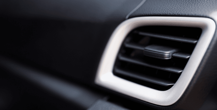 Auto AC vent for vehicle cooling and comfort.