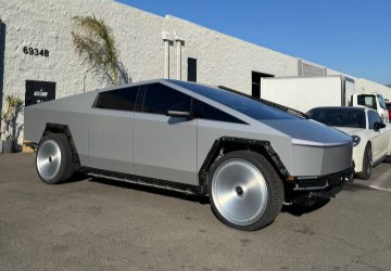 Electric vehicle with sleek design and innovative features at The Auto Lounge.