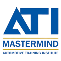 The Car People logo featuring ATI Mastermind automotive training institute.