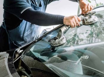 Auto glass repair and replacement services for vehicles.
