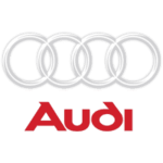 Audi logo displayed at The Simple Auto Shop, a trusted auto repair and maintenance center.