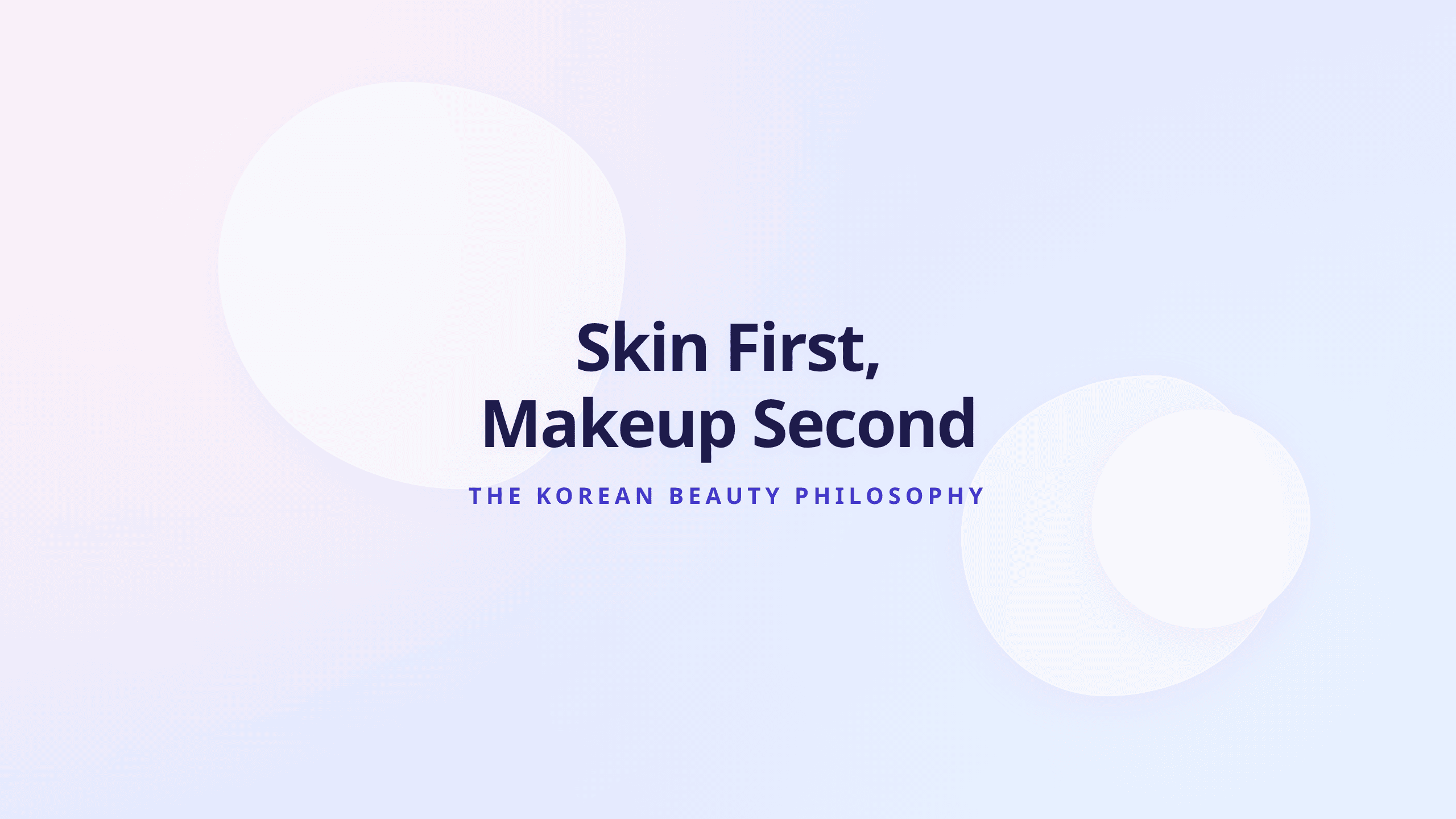 No-Makeup Makeup Skin Care Foundation Core Concept Cover