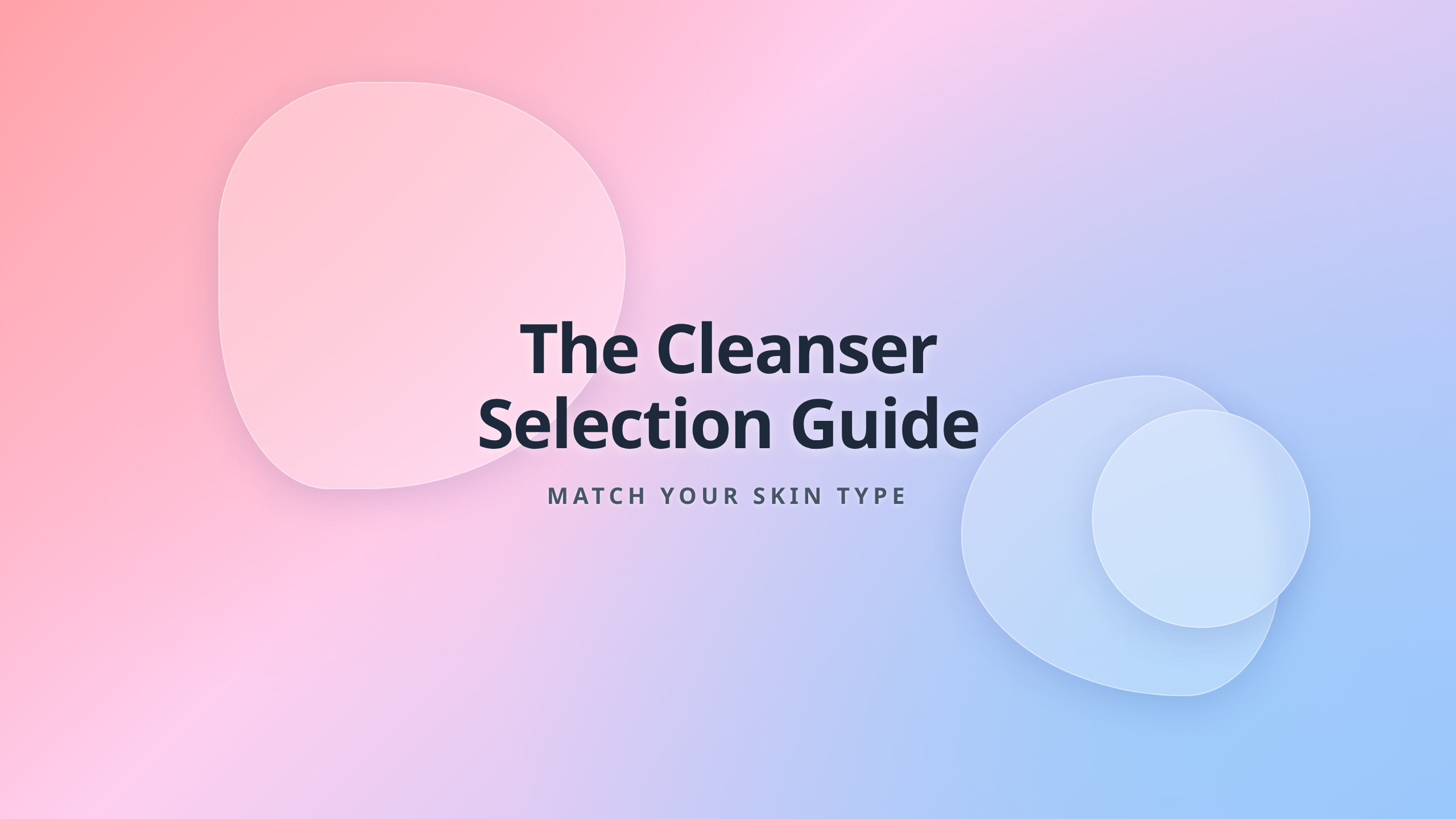 Skincare Cleanser Guide - Perfect Your Daily Routine