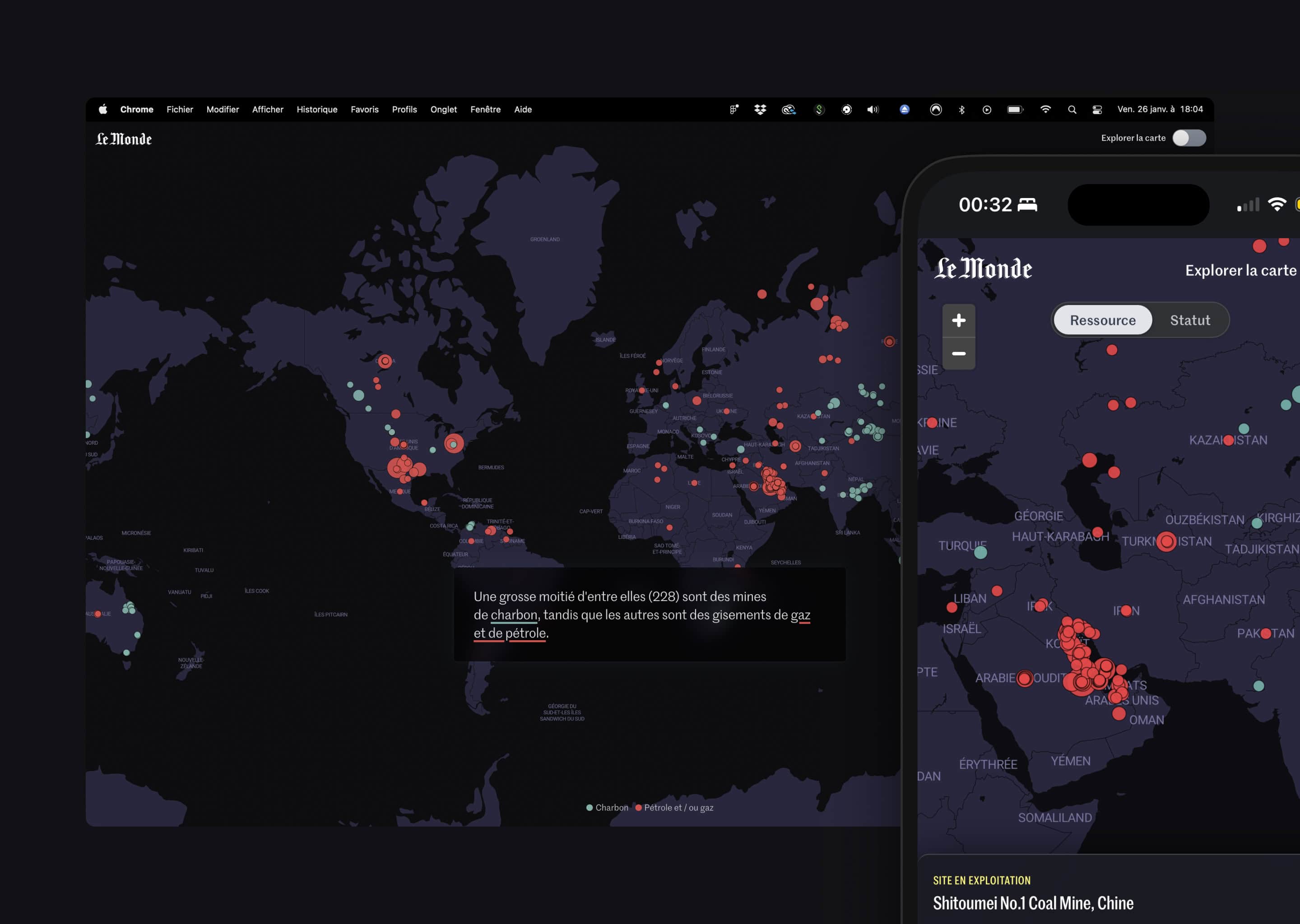 Carbon Bombs — Le Monde