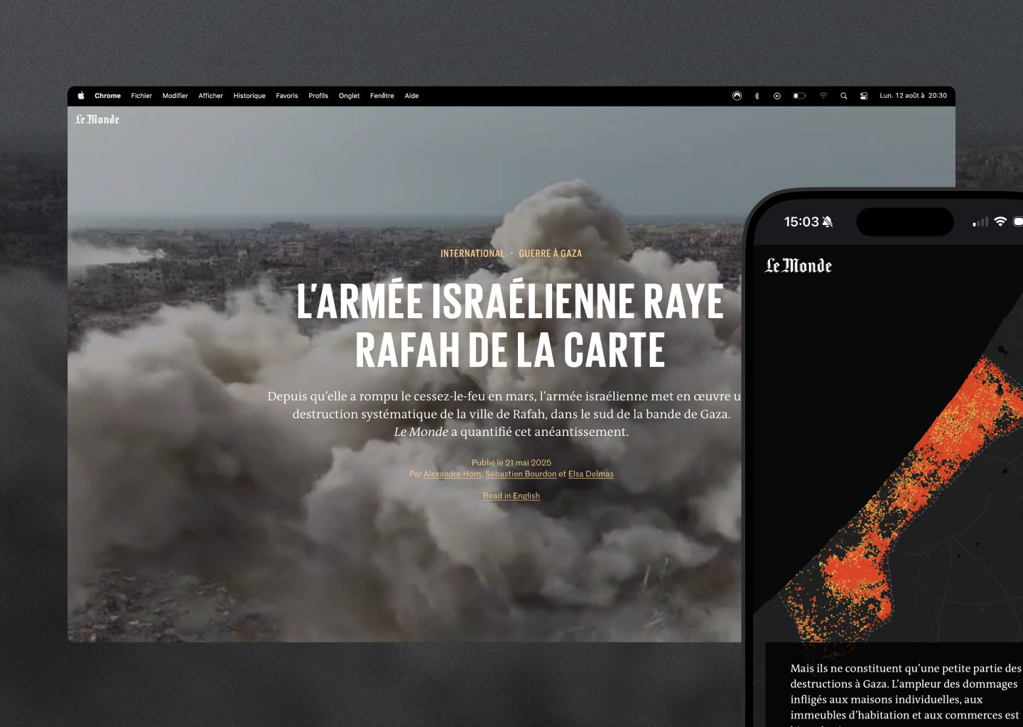 Visual Investigations (OSINT) — Le Monde