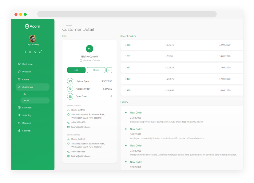 CRM System