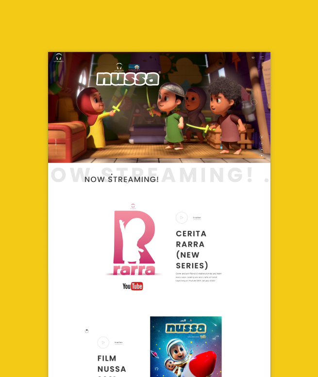 Little Giantz Animation Studio Website
