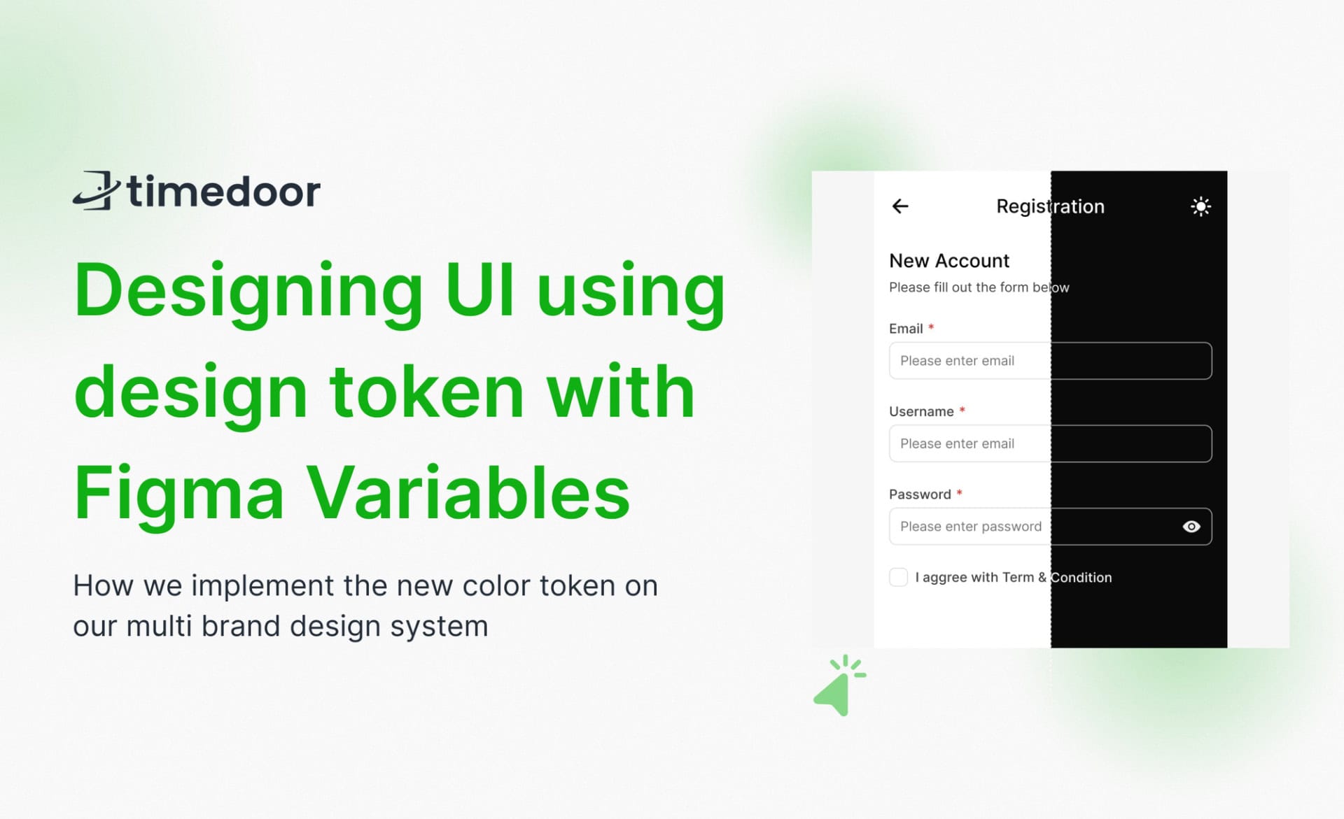 Designing UI Using Design Token with Figma Variables