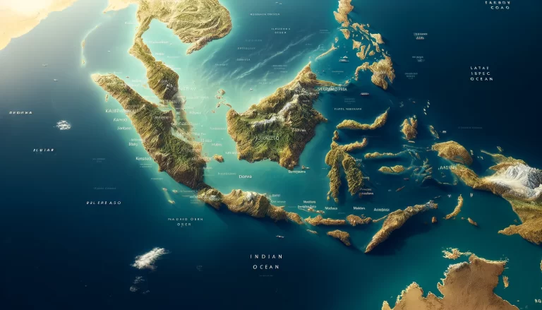 Indonesia Map - IT Outsourcing Timedoor