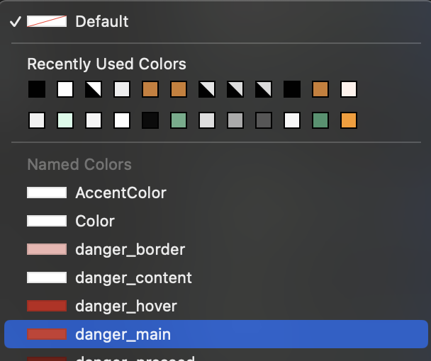 Storyboard Colors