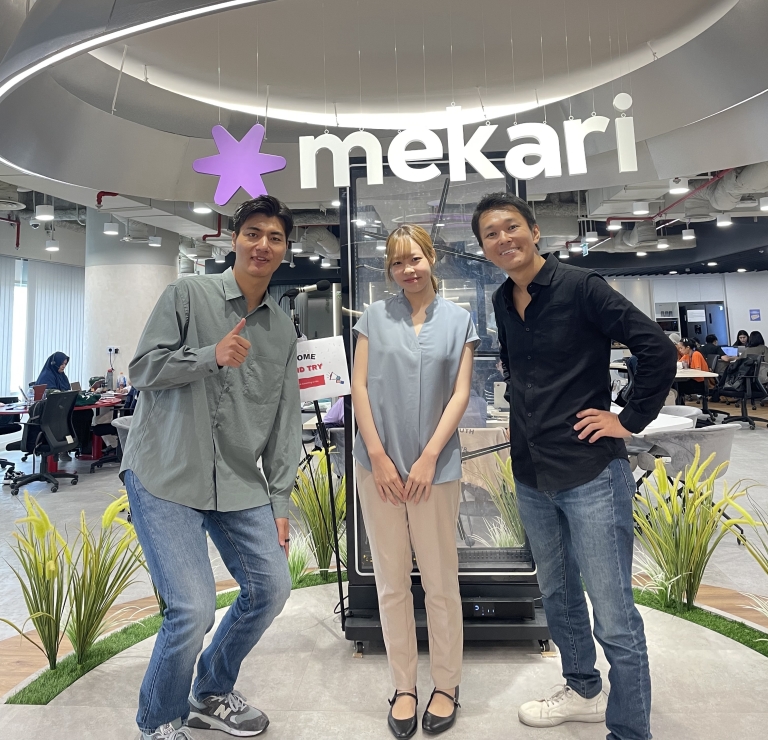 Mekariの田中さんと