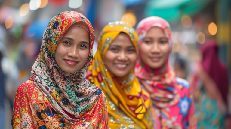 インドネシア人女性の地域ごとの違い