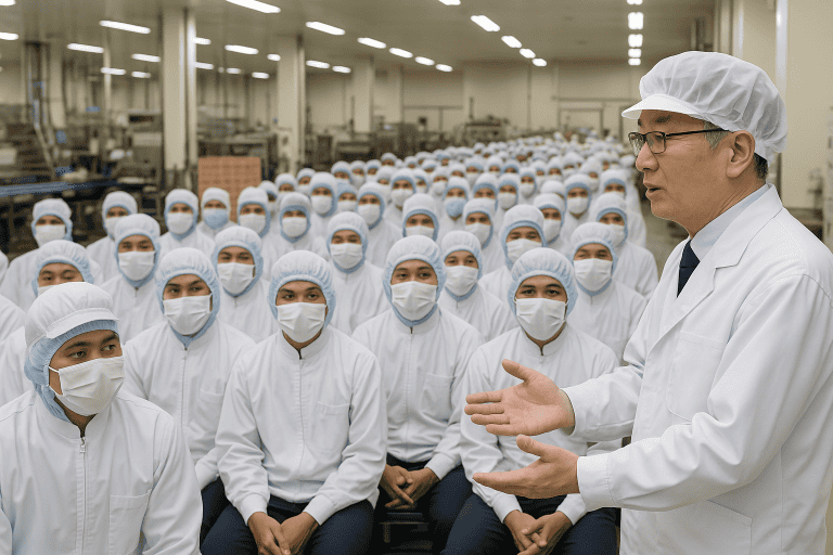 インドネシア人飲食料品製造人材の給料やその他費用