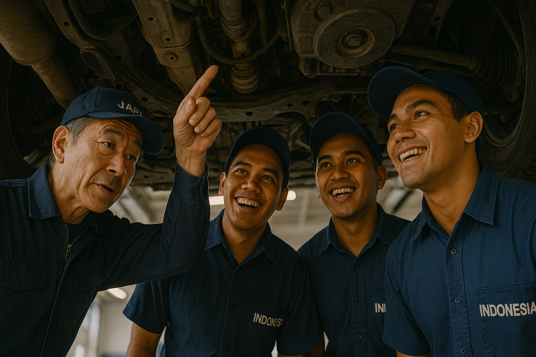 インドネシア人の自動車整備スタッフの特徴や性格は？