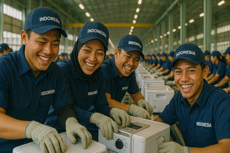 インドネシア人技能実習生の性格・職業観と製造業への適性