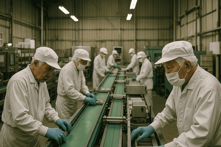 飲食料品製造業の人手不足の現状とその背景