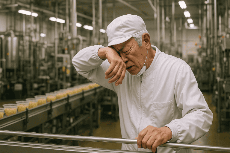 飲食料品製造業の人手不足が生産・品質・物流にもたらす影響