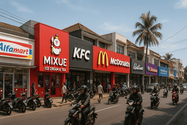 インドネシアのフランチャイズ市場規模と成長率