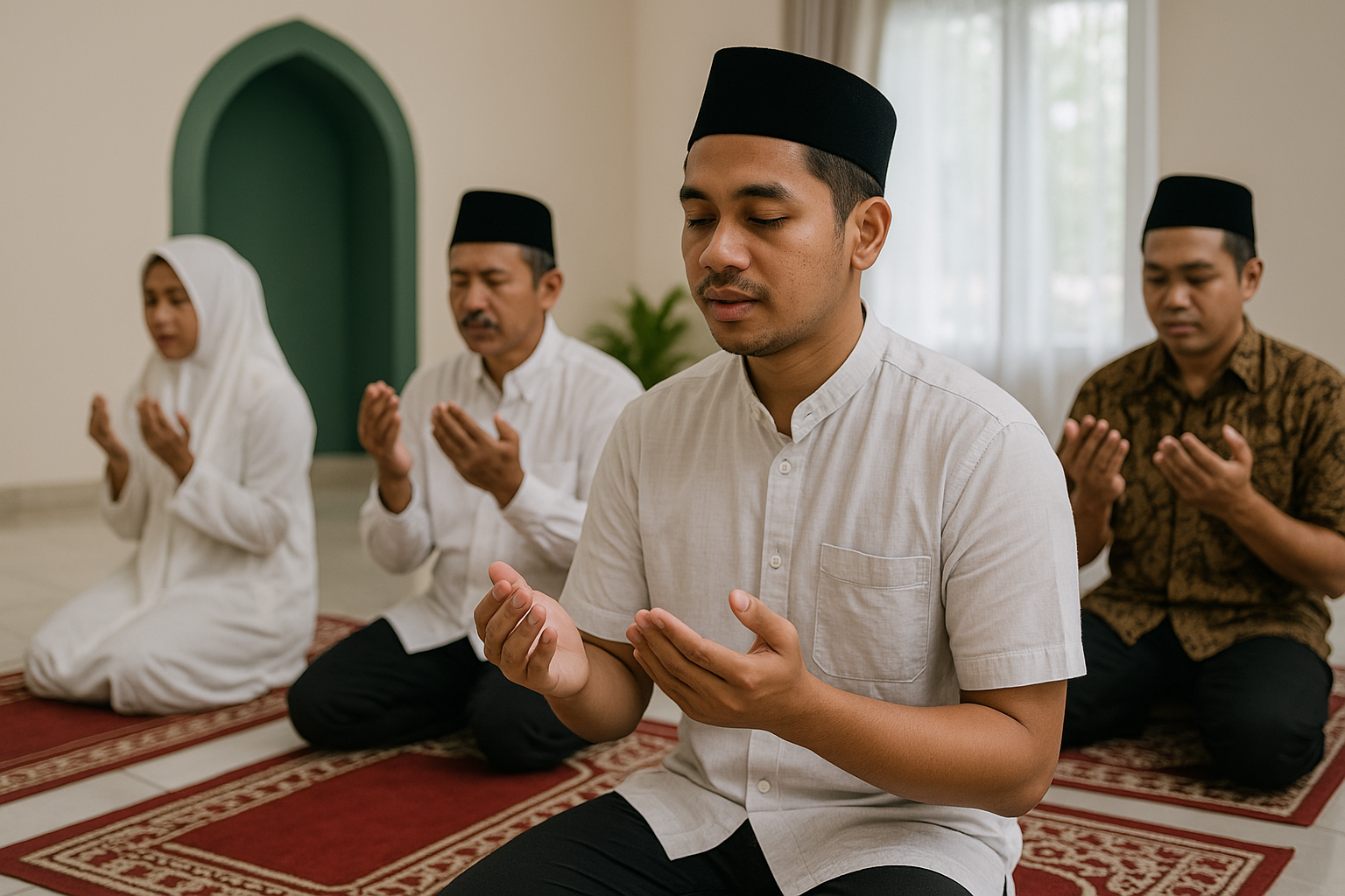 Prayer times and working style of Indonesian Muslims