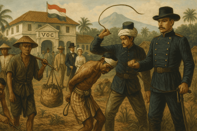 インドネシアとオランダの植民地関係の概略