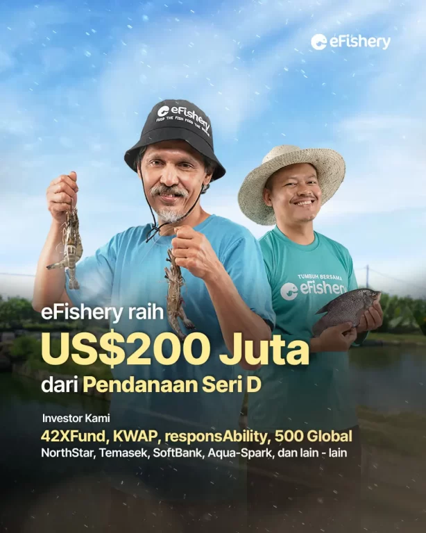 eFishery funding history - Timedoor