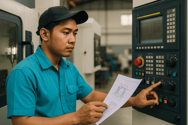 インドネシア人技能実習生 機械・金属の主な業務内容
