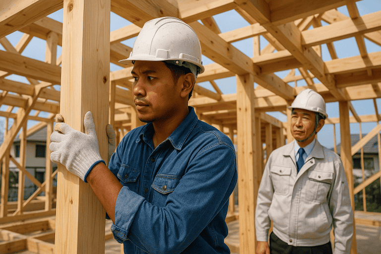 インドネシア人技能実習生 建設業・建築大工人材の特徴と適応ポイント
