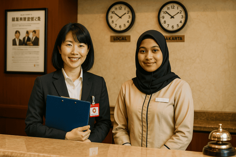 インドネシア人技能実習生 宿泊業の主な業務内容