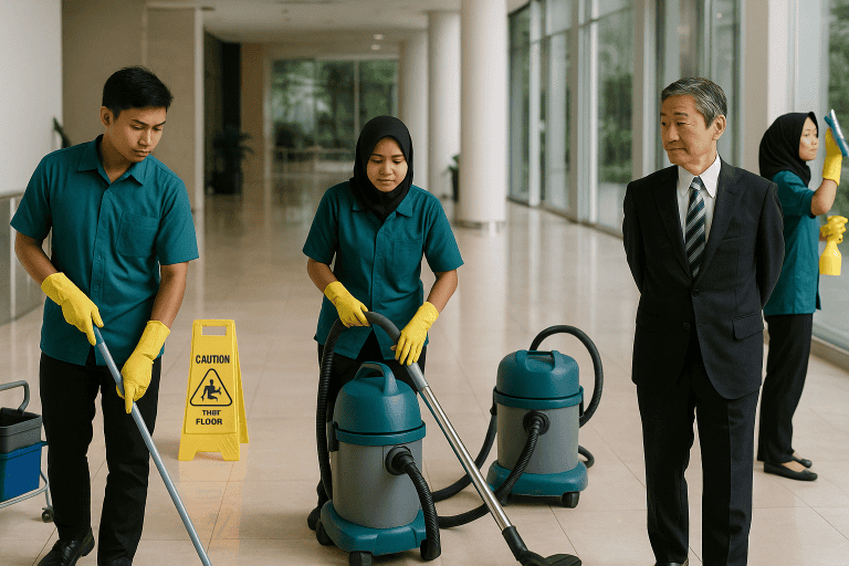 現在日本で働くインドネシア人ビルクリーニング人材の数と動向