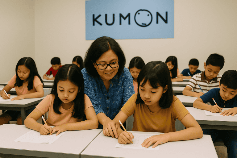 インドネシアを席巻する日本の教育KUMON式